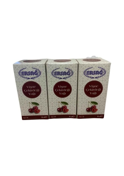 Ersağ Vişne Çekirdeği Yağı 3 x 30 ML