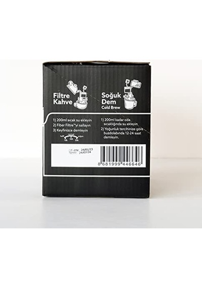 Pratik Filtre Kahve Sallama - 10'lu Güçlü Paket Çok Renkli