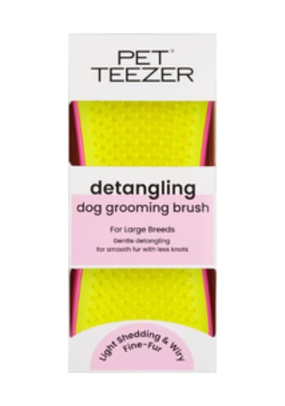 Pet Teezer Düğüm Açıcı Sarı Köpek Fırçası