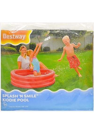 Bestway Şişme Çocuk Havuzu 51024 Kırmızı 102x25cm