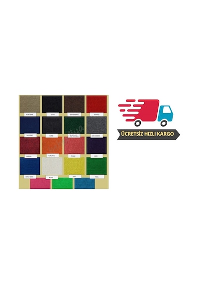 Halıfleks Halı Halıflex Halı 12 Renk Duvardan Duvara Halı