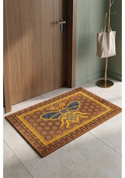 Villadia Home Textile Kapı Önü Paspası Kaymaz Taban Dekoratif Paspas Ev Giriş Antre İç Ve Dış Mekan Paspası 45x70 Cm 19ypycoco