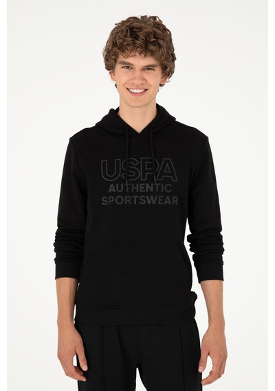 U.s. Polo Assn. Erkek Siyah Sweatshirt 50293439-vr046 Siyah