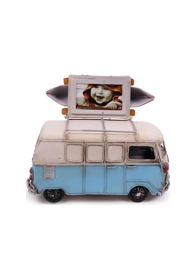 Dekoratif Metal Minibüs Çerçeveli Ve Kumbaralı Hediyelik Arbltgsf0e5702vc5os