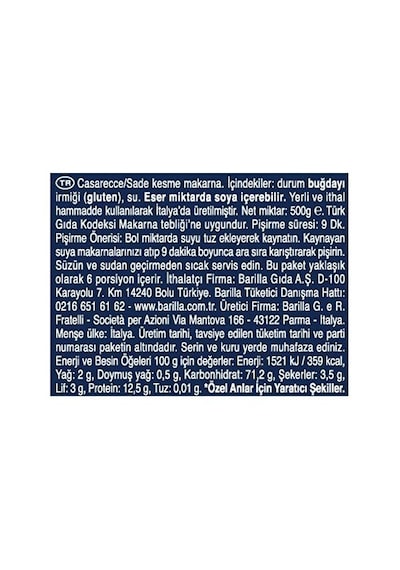 Barilla Cassarecce 500gr 2ad