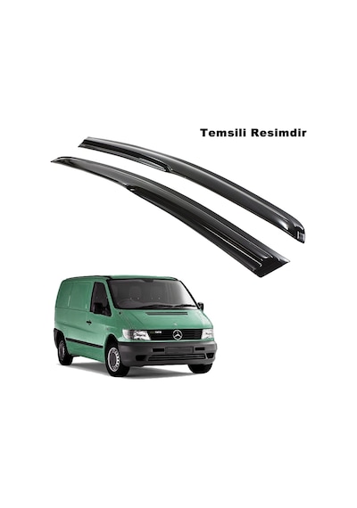 Mercedes Vito Mügen Cam Rüzgarlığı 1996-2003 Arası 2 Li N11.14392