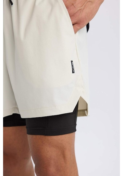 DeFactoFit Slim Fit Dar Kesim Sporcu Taytlı Şort E2759AX25SMBG810