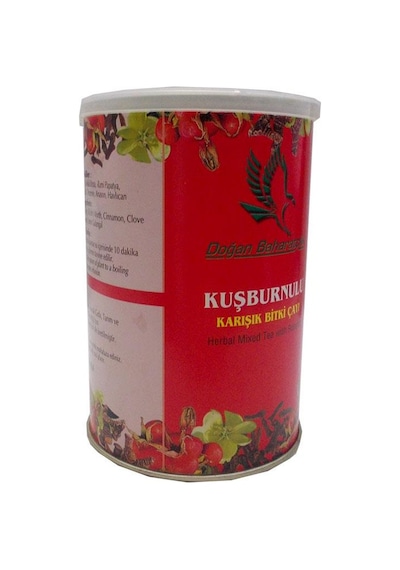 Doğan Baharatçılık Kuşburnulu Karışık Bitki Çayı Teneke 100 G