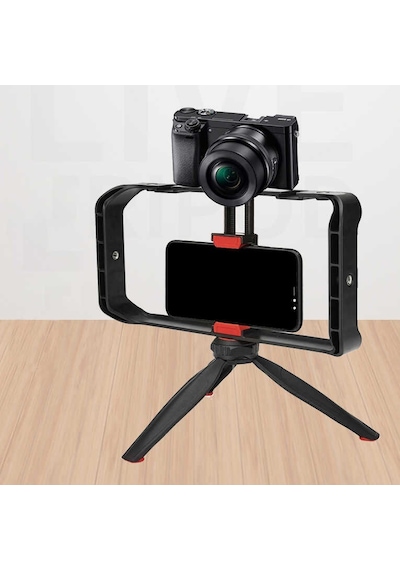 Jmary MT-33 Tripod 14 cm Uzunluk Çok Yönlü Kullanım - ZORE-262659 Siyah