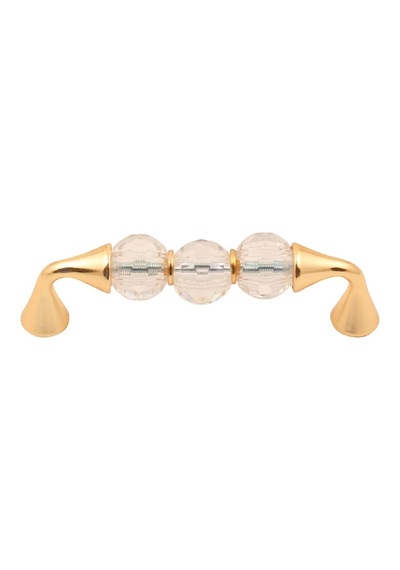 Gürçayhırdavat Iris Kristal Kulp Altın 96Mm