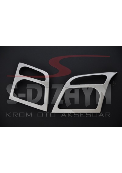 S-Dizayn Ford Connect Krom Far Çerçevesi 2 Prç 2009-2014