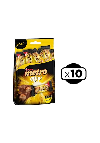 Ülker Metro Mini Çikolata 10 x 102 G