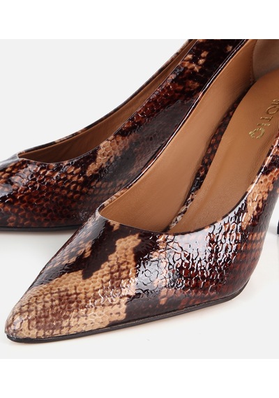 Hotiç Kadın Deri Kahverengi İnce Topuklu Stiletto 01ayh336270a480 01ayh336270a480