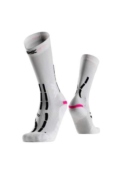 X-bıonıc X-bionic X-socks Trail Anatomix Crew Unisex Koşu Çorabı Xwxb Beyaz
