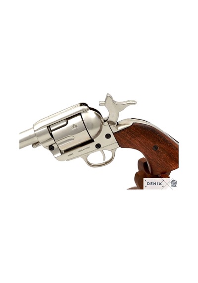 Denix Dekoratif Replika Cal.45 Peacemaker Revolver 7½ , Usa 1873