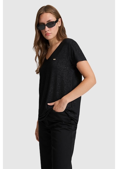 U.S. Polo Assn. U.s. Polo Assn. Kadın Siyah Tişört 50323573-vr046