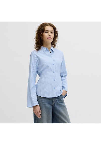Kadin Baglama Detayli Gömlek - Caro - 12290672 Blissful Blue