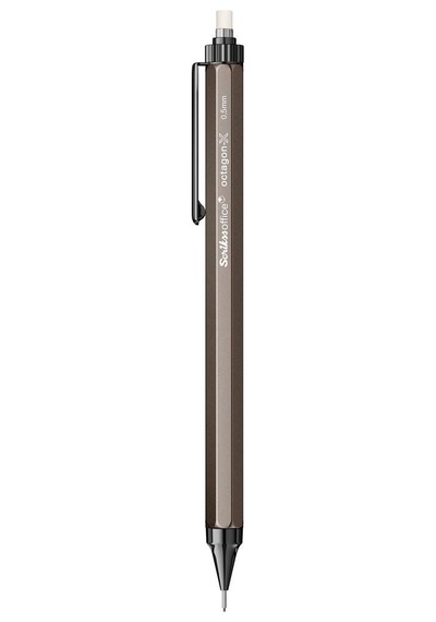 Scrikss Octagon-x Mekanik Kurşun Kalem 0.5 Mm Kahverengi Karışık/çok Renkli