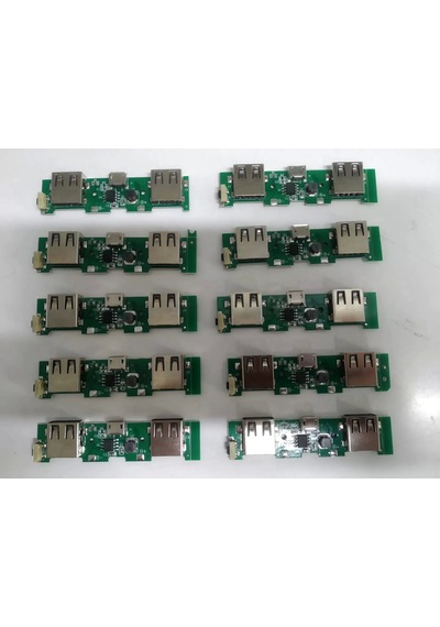 5 Adet 5 Volt 1 Amper Powerbank Devresi