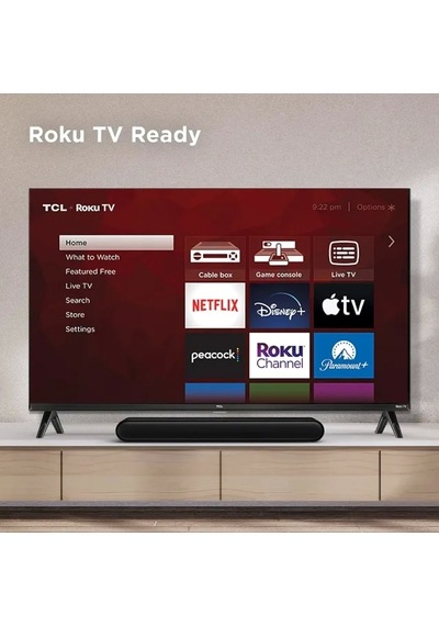 Tcl 2.1 Kanal Ses Çubuğu Kablosuz Subwoofer S4210 Black