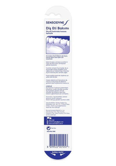 Sensodyne Diş Eti Bakımı Yumuşak Diş Fırçası X4