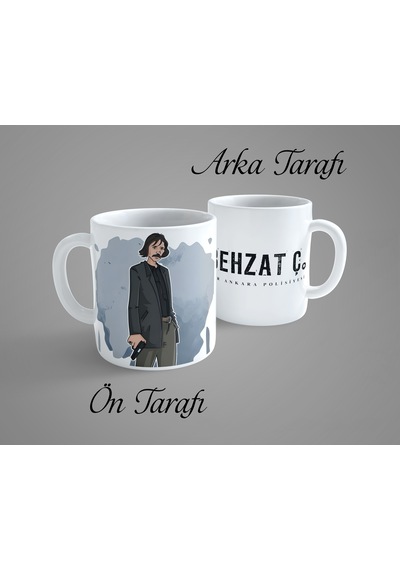 Behzat Ç. 6 Porselen Kupa Bardak Beyaz