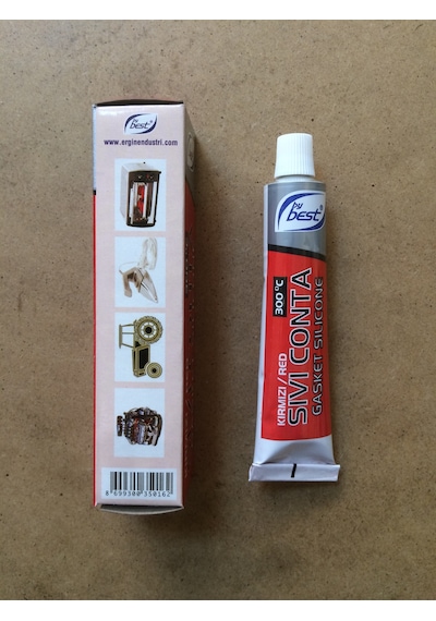 Best Sıvı Conta Yüksek Isı Silikonu 45 Gr Kırımızı Renk