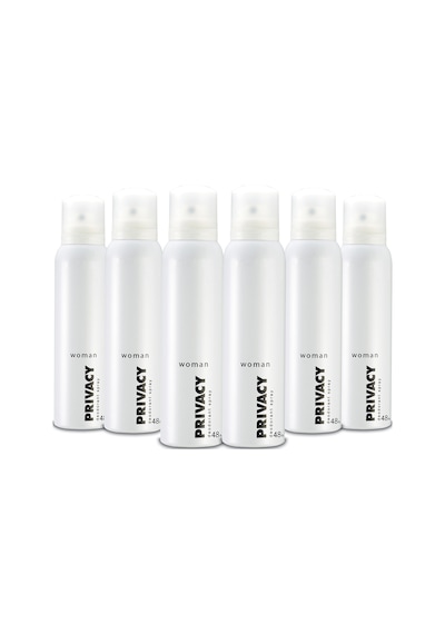 Privacy Woman Kadın Deodorant Sprey 6 x 150 ML