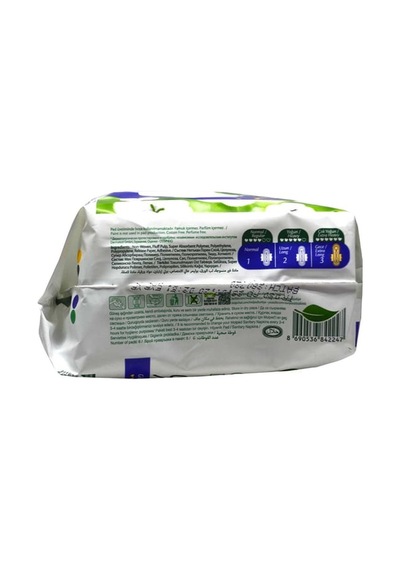 Molped Hijyenik Ped Pure&soft 6'lı Gece 24'li Paket