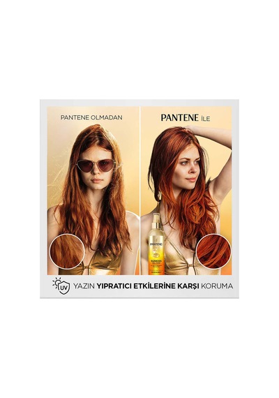 Pro-v Sunkiss Glow, Güneş Ve Klor Koruyucu Durulanmayan Saç Spreyi 200ml