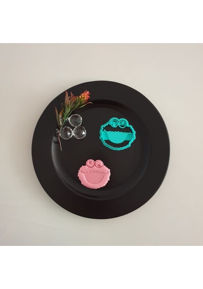 Kurabiye Canavarı Kurabiye Kalıbı 89X81X12 mm