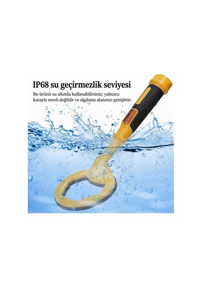 Dive Pointer Ip68 Su Geçirmez Profesyonel Sualtı Metal Dedektörü Altın Ve Hazine Arama