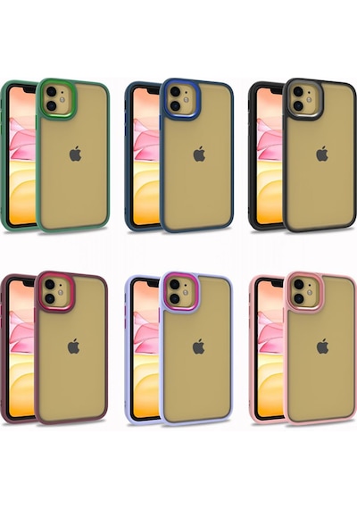 Apple Uyumlu iPhone 12 Uyumlu Zore Flora Kılıf-siyah Siyah -
