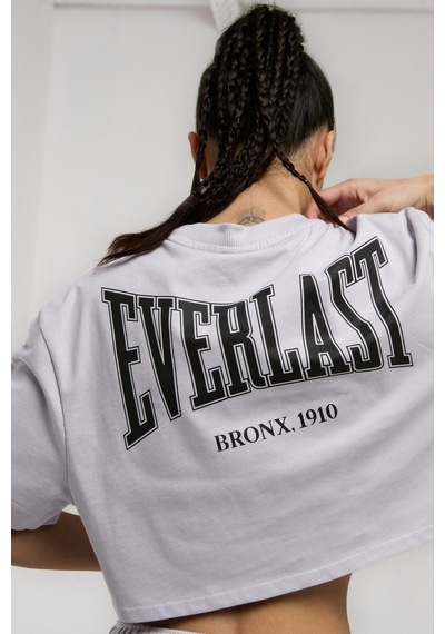Everlast Ever Classics Wmn Comfort Lila Kadın Crop Tişört Lila