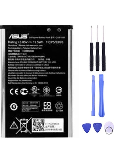Asus Zenfone 2 Laser 5.5 C11P1501 Batarya Pil + Tamir Seti