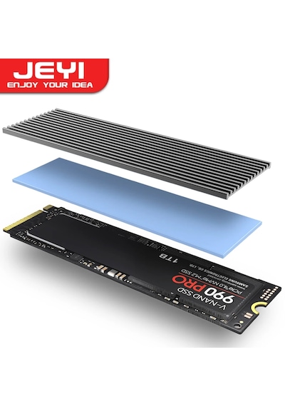 M.2 2280 Ssd Nvme Soğutucu Alüminyum Alaşım Isı Emici Termal Pad
