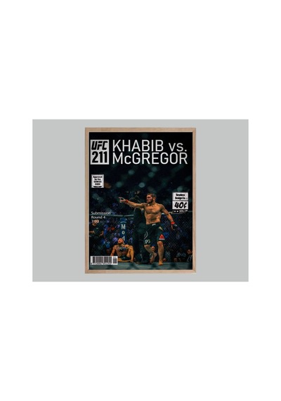 Ufc Habib Nurmagomedov Doğal Ahşap Çerçeveli Tek Parça Dekoratif Tablo Çok Renkli - 844482460 Çok Renkli Ufc Habib Nurmagomedov Doğal Ahşap Çerçeveli Tek Parça Dekoratif Tablo Çok Renkli - 844482460 Çok Renkli