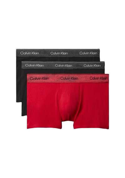 Calvin Klein Siyah Erkek Boxer Lv00nb45754o4 Trunk 3pk Çok Renkli