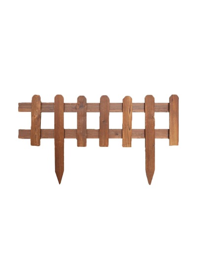 İahşap 120x30 Cm Bahçe Çiti, Çim Çiçek Bahçesi Ahşap Çiti, Peyzaj Yolu Çiti, Ahşap Bahçe Çiti