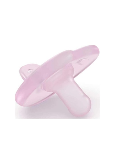 Philips Avent Soothie Emzik, 0 6 Ay Kız Bebekler İçin, 2'li Paket, Ortodontik Silikon, Bpa İçermez, Tek Parça Tas Çok Renkli