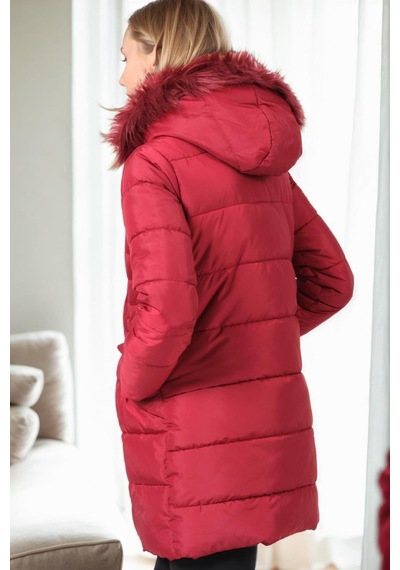 Z6745 Dewberry Bayan Kaban-bordo-1 Bordo-1