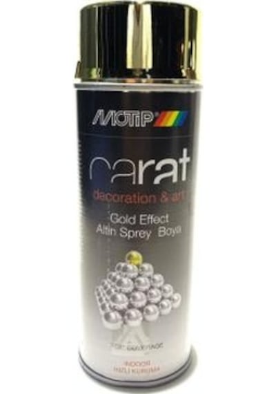 Motip Carat Altın Efekt Sprey Boya 400 ML.