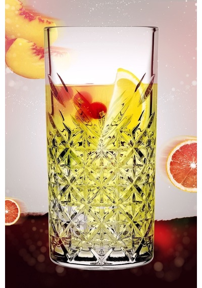 8'li Timeless Sangria / Mojito Keyfi Uzun Kokteyl Bardağı 450 Cc