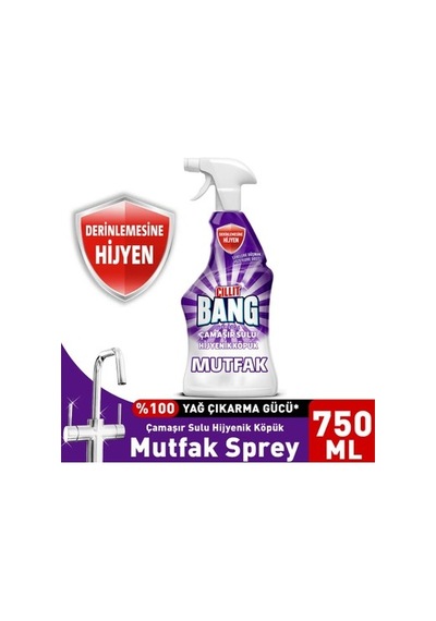 750 Ml Yağ Ve Kir Sökücü Mutfak Temizleyici Sprey 508 Yeşil