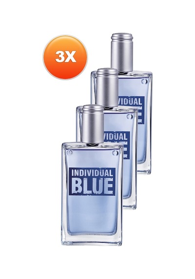 Individual Blue 100 Ml Edt 3lü Eknomik Set Odunsu - Turunçgil
