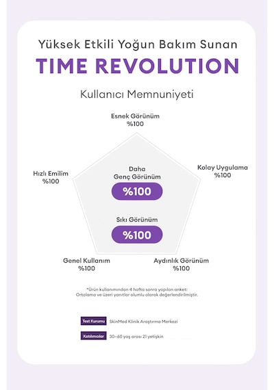 Missha Time Revolution Night Repair Ampoule 5X  Probiyotik İçerikli Ampul 50 ML