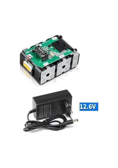 Şarjlı Matkap Için Şarj Adaptörü 12 Volt 14v 18v 20v 48v 58v Li-on Pil Şarj 5.0 Mh Üniversal