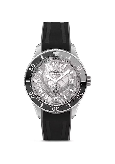 Montblanc 1858 Iced Sea Automatic Date 41 Mm Otomatik Saat 133628 Gri