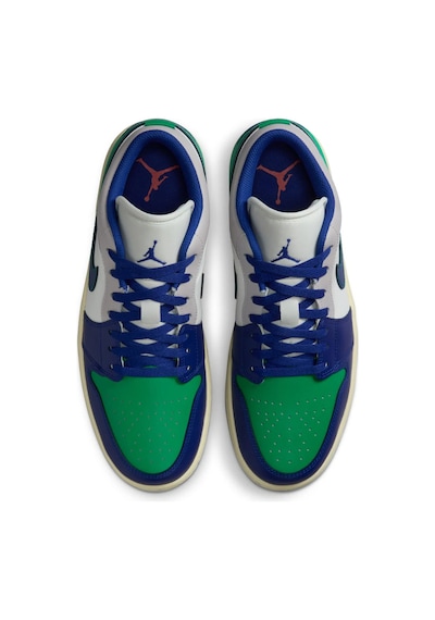 Air Jordan 1 Low 'deep Royal Blue' Erkek Basketbol Ayakkabısı 553558-147 Çok Renkli