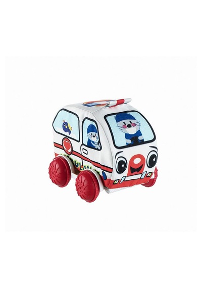 Toys2you Eğitici Meslekler Peluş Araba - Ambulans